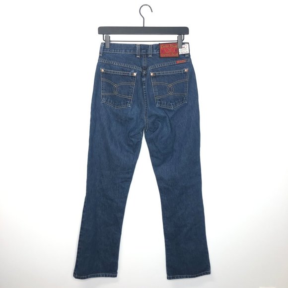 Lucky Brand Vintage Cowgirls Dreams Low Rise Flare Jeans, Women's 28/6 - Picture 2 of 9